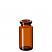 10ml ND20 Headspace Crimp Vial (amber), 46 x 22.5mm, rounded bottom, pk.100