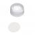 ND9 Short Thread Screw Caps (transparent) with Septa PTFE only, pk.100