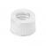 13-425 PP Screw Caps (white) with 8.5mm hole, pk.1000