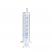 Disposable Luer-Slip Syringe (Polypropylene), 10ml, 100 Pieces in PE-Bag - HPLC Certified