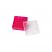 PP Storage Box for 12mm OD Vials (pink), 130 x 130 x 45mm, 81 Position, ea.