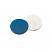 9mm slitted Septa Blue PTFE/White Silicone, pk.100
