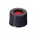 10mm Cap (black) with Septa PTFE/Silicone/PTFE 0.040", pk.1000