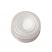 11mm Poly Crimp Seal Cap (clear) with Septa PTFE/Silicone, pk.100