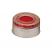 11mm Poly Crimp Seal Cap (clear) with Septa PTFE/Silicone/PTFE, pk.1000