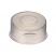 11mm GC Snap Ring Cap (clear) with Septa PTFE 0.25mm, pk.100