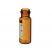 2.0ml Short-Cap Vial (amber) w/White Graduated Marking Spot, pk.100