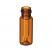 300µl Short-Cap Interlock Vial  (amber), pk.100