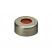 13mm Aluminum Crimp Seal (silver) with Septa PTFE/Butyl Rubber, pk.100