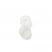 13mm PP Screw Cap (natural), 13-425 thread, Integral Molded PP Septum, pk.100