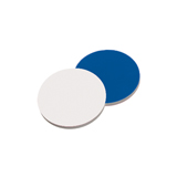 8mm Septa Silicone/PTFE (white/blue), 1.1mm thick, pk.100
