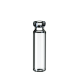 0.8ml Crimp Neck Vial 30 x 8.2mm (clear), flat bottom, pk.100