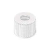8-425 Screw Caps with 5.5mm hole (white), pk.1000