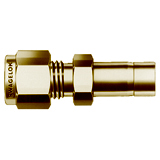 Swagelok Brass Reducer 1/16" to 1/8" Tube, ea.