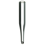 150µl Conical Glass Insert (total volume 200µl), 31 x 5mm, Tip: 15mm, pk.100