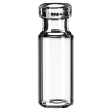 1.5ml Crimp Neck Vial 32 x 11.6mm (clear), wide opening, pk.100