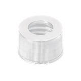 13-425 PP Screw Caps (white) with 8.5mm hole, pk.1000