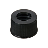 13-425 PP Screw Caps (black) with 8.5mm hole, pk.1000