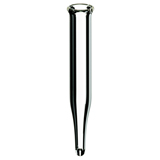 0.3ml Glass Insert 40 x 6mm, Tip: 15mm, pk.100 - requires spring 150715