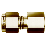 Swagelok Brass Female Connector 1/8" to 1/4" NPT, ea.