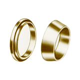 Swagelok Brass 1/8" Front/Back Ferrule Set, pk.10