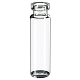 20ml ND20 SPME Headspace Crimp Vial (clear) with special crimp neck, 75.5 x 22.5mm, rounded bottom, pk.100