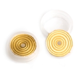 Restek Gold Disk Seals & Caps, for Agilent 1050/1100/1200, Replaces Restek #25140, pk.2