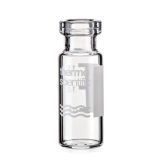 VIAL 2ML CLEAR CRIMP 11MM WIDE OPENING ID PATCH 100/PACK