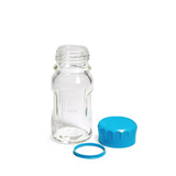 InfinityLab Solvent Bottle, clear, 125mL, with Cap, ea.