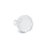Glass filter, solvent inlet
