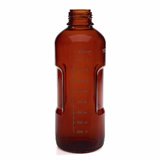 InfinityLab Solvent Bottle, amber, 1000mL, ea.
