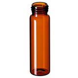 40ml EPA Screw Vial (amber) with 24-400 Screw Neck, 95 x 27.5mm, pk.100