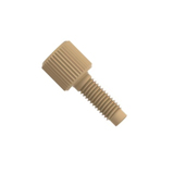 Two-Piece Fingertight PEEK, Long 10-32 Coned, for 1/16" OD Natural - 10 Pack