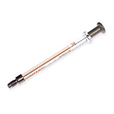 Hamilton 10µl Syringe 1701 CX, 1/4-28 Thread, Plunger Stop, ea.