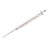 Hamilton 10µl Syringe 1701 N, Cemented Needle, (23s-26s/43.4/AS), pk.6