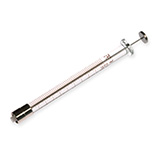 Hamilton 50µl Syringe 1705 TLL w/o Slots, PTFE Luer Lock, (needle not included), ea.