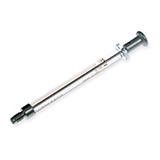 Hamilton 100µl Syringe 1710 CX, 1/4-28 Thread, Plunger Stop, ea.