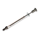 Hamilton 250µl Syringe 1725 CX, 1/4-28 Thread, Plunger Stop, ea.
