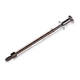 Hamilton 500µl Syringe 1750 CX, 1/4-28 Thread, Plunger Stop, ea.