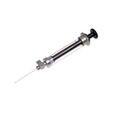 Hamilton 10ml Syringe 1010 SampleLock, Removable Needle, (22/51/2), ea.