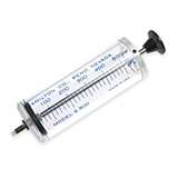 Hamilton 500ml Super Syringe S500, PTFE Luer Lock (TLL), (needle not included), ea.