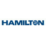Hamilton 1/4-28 Threaded Swivel 90 degree Union / Tube Fitting, ea.