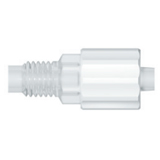 Adapter, PP, 1/4"-28 male (BST) to Luer male (RLR), pk.10