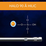 HALO HILIC 90Å 2.7µm, 2.1 x 100mm, ea. HALO HILIC 90Å 2.7µm, 2.1 x 100mm, ea.