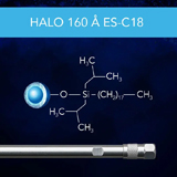 HALO Peptide ES-C18 160Å 2.7µm, 3.0 x 250mm, ea. HALO Peptide ES-C18 160Å 2.7µm, 3.0 x 250mm, ea.