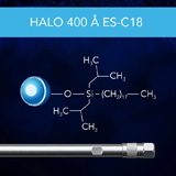 HALO Protein ES-C18 400Å 3.4µm, 2.1 x 100mm (Surface Passivated Hardware), ea.