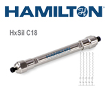 Hamilton HxSil C18 100Å 10µm, 2.1 x 33mm Analytical Guard Column, ea.