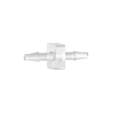 Barbed Union, for use with Soft-Walled Tubing For 3.2 mm ID Tubing, Polypropylene, Each