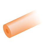 Tubing, PEEK, 1/16" OD x 0.50mm ID, orange solid, m (moq 10m)