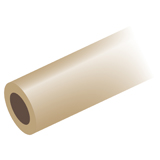 MicroTight 0.025" PEEK Tubing Sleeves for 480-520µm Tubing OD (Natural), pk.10